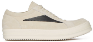 Giay Rick Owens Luxor Suede Vintage 'Milk White Black' RU02C7897LVSLPO-1191