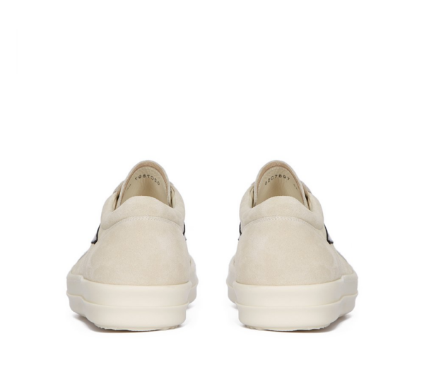 Giay Rick Owens Luxor Suede Vintage 'Milk White Black' RU02C7897LVSLPO-1191
