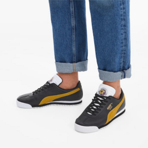 Giay Puma Roma Classic Running 'Black Yellow' 371615-01