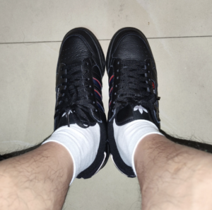 Giay Adidas Continental 80 Stripes 'Core Black' FX5091