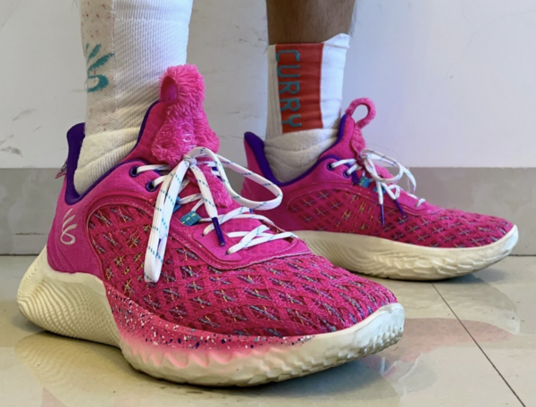 Giay Under Armour Curry Flow 9 'Abby Cadabby' 3024248-605