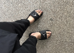 Dep Nike Jordan HYDRO 7 V2 'Black Metallic Silver' BQ6290-003