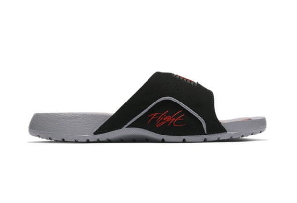 Dep Nike Jordan Hydro 4 Retro Slide GS 'Black Grey' 532226-006
