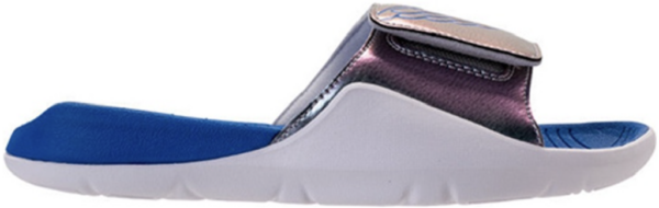 Dep Air Jordan Hydro 7 Slides GS 'White' AA2516-007