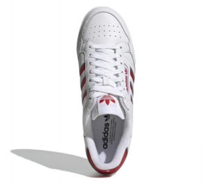 Giay Adidas Continental 80 Stripes 'Grey Red' GZ6261