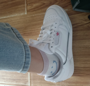 Giay Adidas Continental 80 'White Grey' EE5342