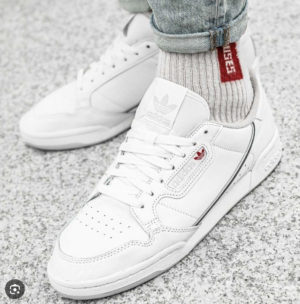 Giay Adidas Continental 80 'White Grey' EE5342