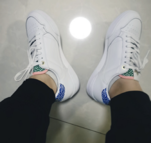 Giay Adidas Wmns Continental 80 'White Gold Metallic' FW2534