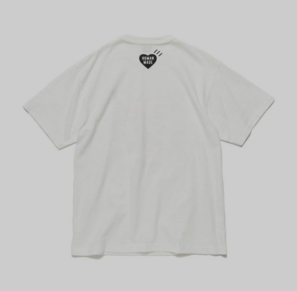 Ao Human Made Animal T-shirt Duck 'White'