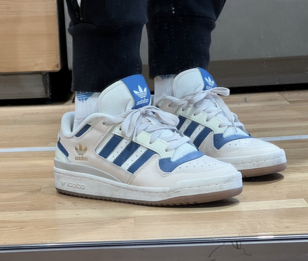 Giay Adidas Forum Low 'Off White Altered Blue' HQ1493
