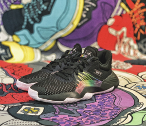 Giay Adidas D.O.N. Issue 1 J 'Rainbow Spider-Man' EG6566