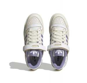 Giay Adidas Wmns Forum 84 Low 'Off White Purple' HQ4375
