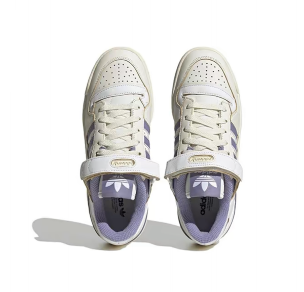 Giay Adidas Wmns Forum 84 Low 'Off White Purple' HQ4375
