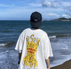 Ao Human Made x Kaws Tiger 'White'