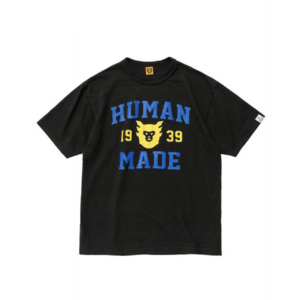 Ao Human Made Face Logo T-Shirt 'Black'