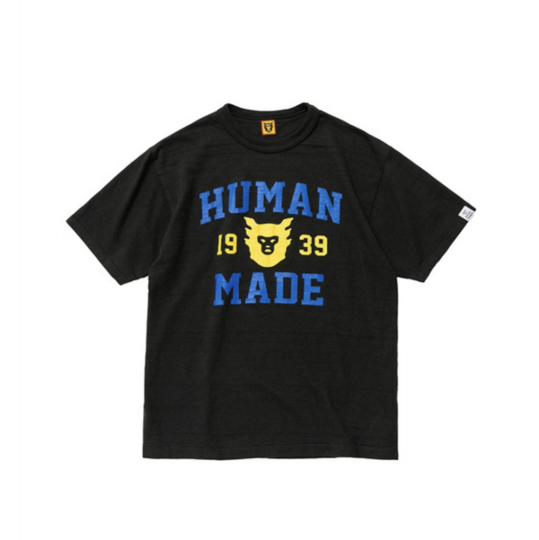 Ao Human Made Face Logo T-Shirt 'Black'