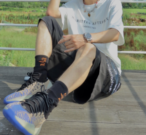 Giay Adidas Yeezy Basketball Knit 'Slate Azure' HP5613