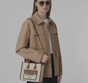 Tui Burberry Mini Freya Tote 'Natural' 80441431