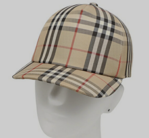 Mu Burberry Vintage Check Baseball 'Beige' 8026929