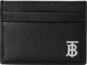 Vi Burberry Calfskin Blended Fabrics Logo 'Black' 80626621