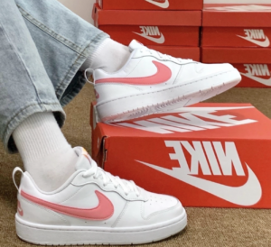Giay Nike Court Borough Low 2 'White Coral Chalk' BQ5448-124