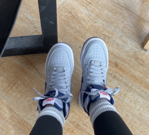 Giay Nike Air Force 1 High 'New England Patriots' DZ7338-001