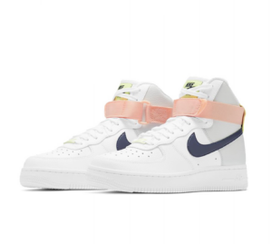 Giay Nike Air Force 1 High 'White Midnight Navy' 334031-117