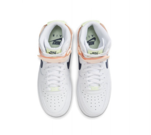 Giay Nike Air Force 1 High 'White Midnight Navy' 334031-117