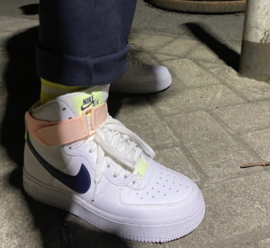 Giay Nike Air Force 1 High 'White Midnight Navy' 334031-117