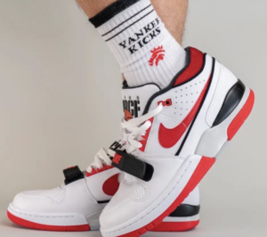 Giay Nike Air Alpha Force 88 x Billie Eilish 'Fire Red' DZ6763-101