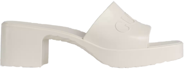 Dep Gucci Rubber Sandal 'White' 624730-J8700-9022