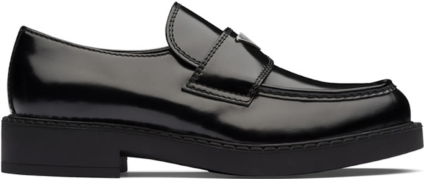 Giay Prada Brushed Leather 'Chocolate' 2DE127-055-F0002