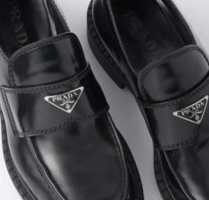 Giay Prada Brushed Leather 'Chocolate' 2DE127-055-F0002