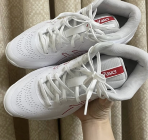 Giay Asics Gelhoop V15 'White Classic Red' 1063A063-104