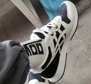 Giay Asics Lyte Classic Marathon 'Black White' 1203A168-001