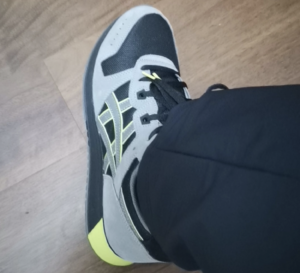 Giay Asics Lyte Classic Marathon 'Black Gray' 1203A168-002