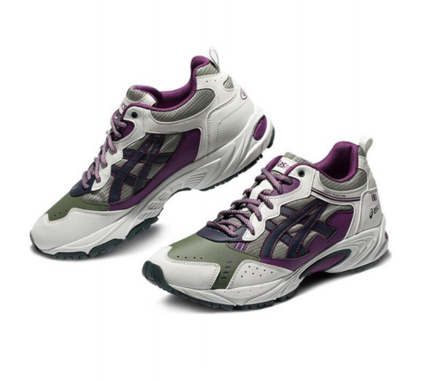 Giay Asics Gel-100 TR 'White Green Purple' 1203A095-301