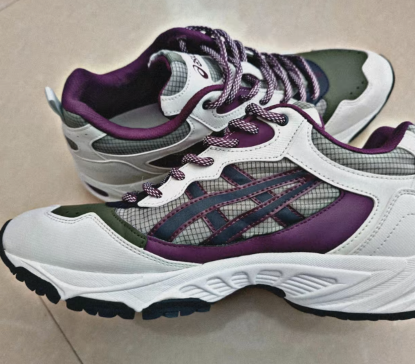 Giay Asics Gel-100 TR 'White Green Purple' 1203A095-301