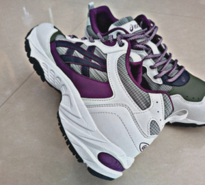 Giay Asics Gel-100 TR 'White Green Purple' 1203A095-301