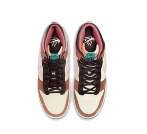 Giay Nike Social Status x Dunk Mid 'Chocolate Milk' DJ1173-700