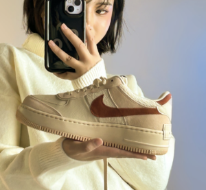 Giay Nike Air Force 1 Shadow 'Shimmer' DZ4705-200