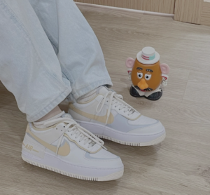 Giay Nike Air Force 1 Shadow 'Sesame' DV7449-100