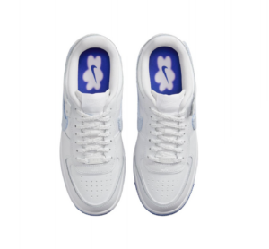Giay Nike Air Force 1 'Chenille Swoosh - Blue Tint' FJ4567-100