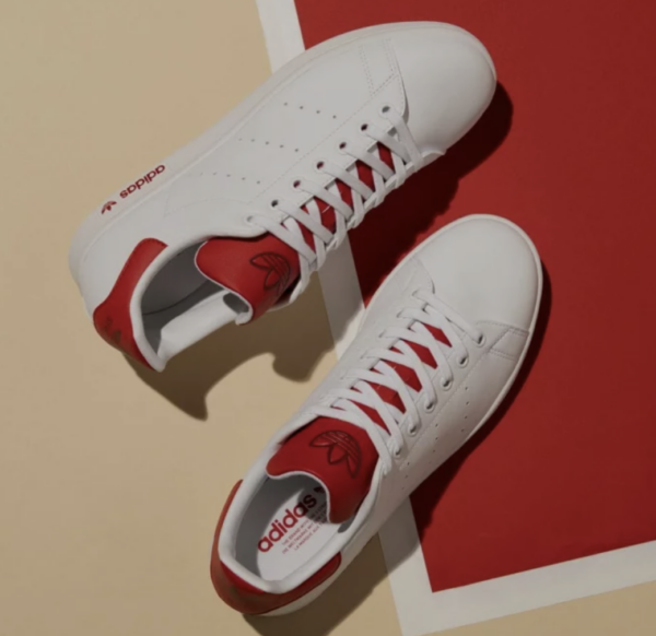 Giay Adidas Stan Smith 'White Red' ID1979