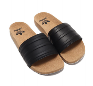 Dep Adidas Adilette Premium 'Cork Pack - Black' HQ1998