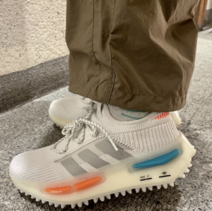 Giay Adidas NMD_S1 'White Orange Teal' FZ5707