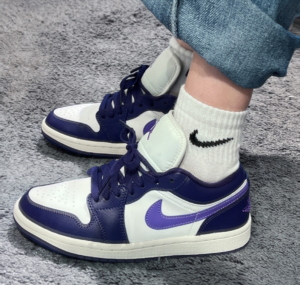Giay Nike Air Jordan 1 Low 'Purple Sail' DC0774-502