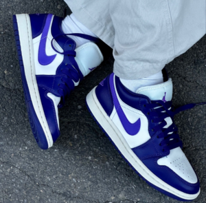 Giay Nike Air Jordan 1 Low 'Purple Sail' DC0774-502