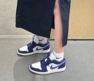 Giay Nike Air Jordan 1 Low 'Purple Sail' DC0774-502