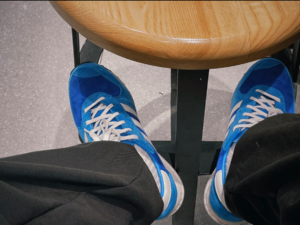 Giay Adidas Originals TRX Vintage 'Bluebird White' HP6636